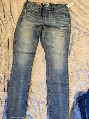 PacSun Men's Light Blue Skinny Jeans 32/30